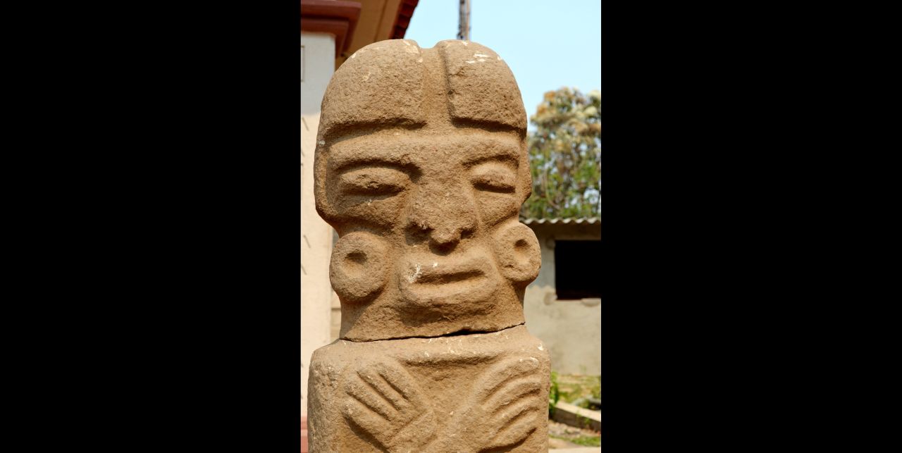 The statue was found when residents of Ometepec, a municipality southwest of Mexico City, were installing pipes to transport water.