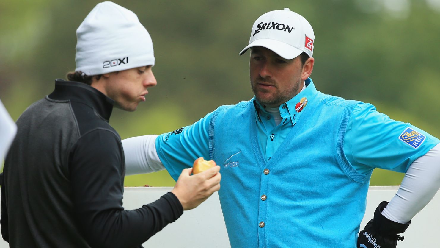 Rory McIlroy and his Northern Ireland compatriot Graeme McDowell both missed the cut at the European Tour's flagship event.  