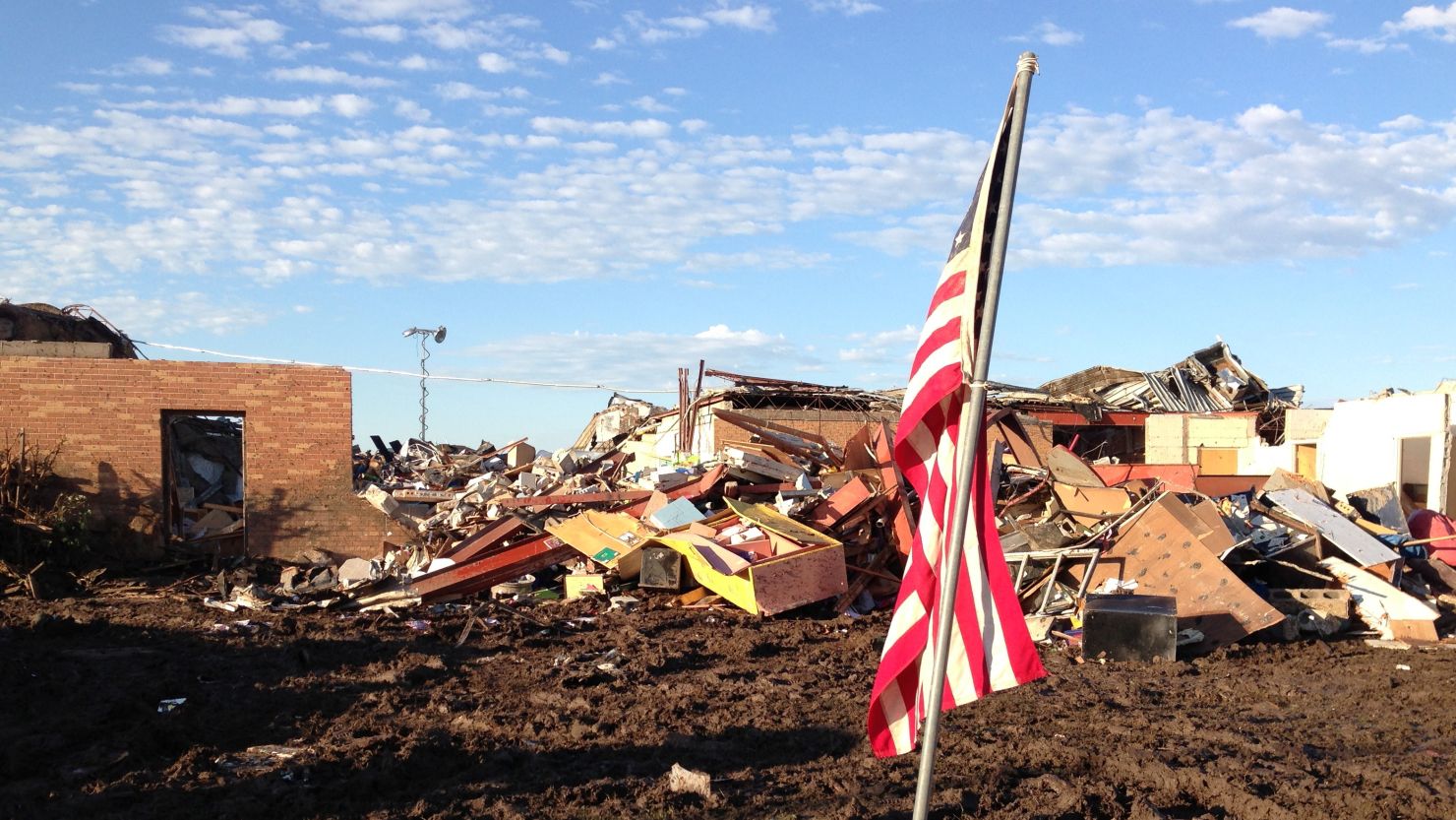 Plaza Towers Elementary in Moore, Oklahoma, was destroyed by a tornado in spring 2013.