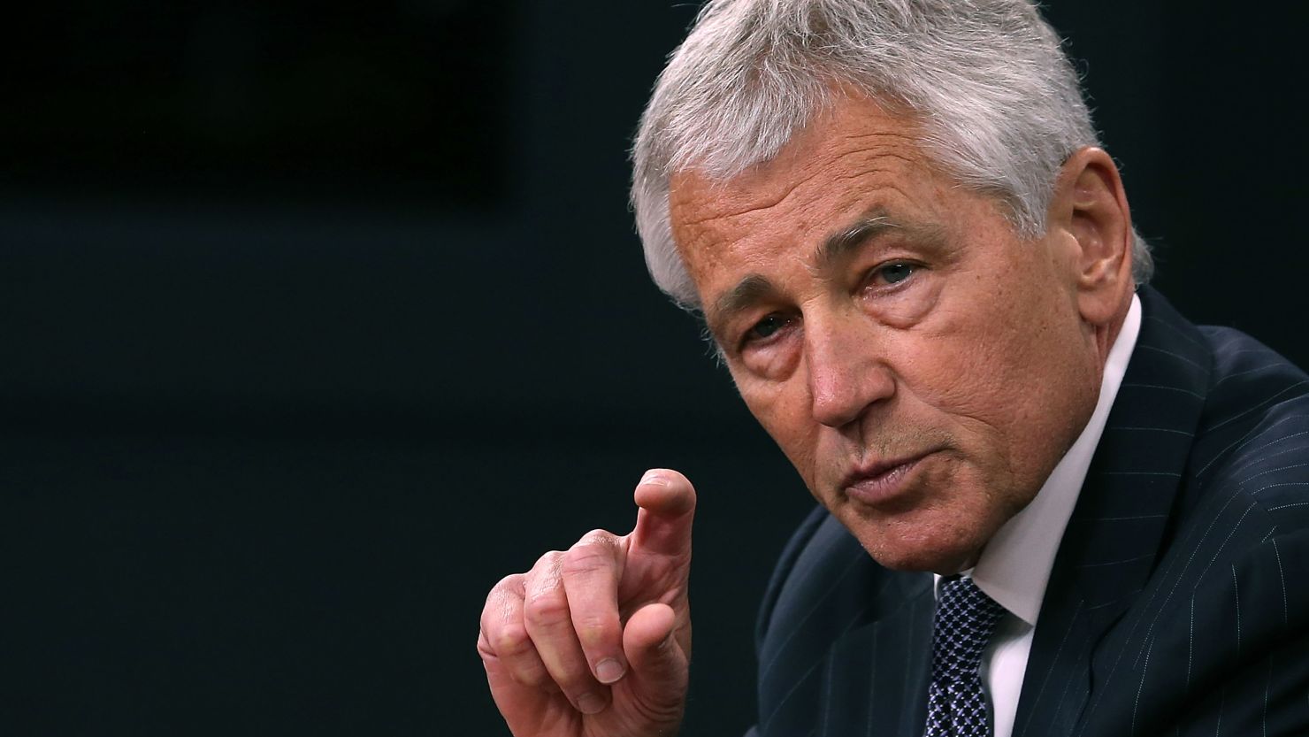 Secretary of Defense Chuck Hagel will trim his office budget by 20%, the same as the Pentagon's top brass.