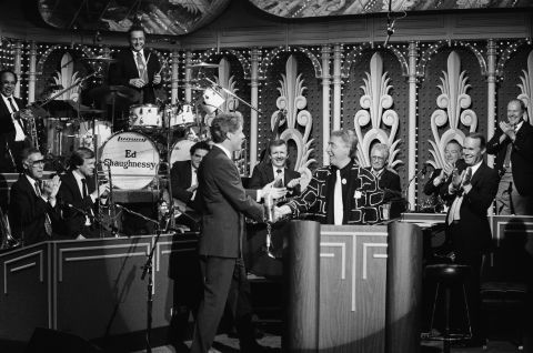 <a href="http://www.cnn.com/2013/05/26/showbiz/ed-shaughnessy-dies/index.html">Ed Shaughnessy</a>, the longtime drummer for "The Tonight Show Starring Johnny Carson," died May 24. He was 84.