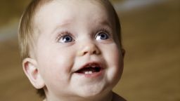 infant baby teeth smile