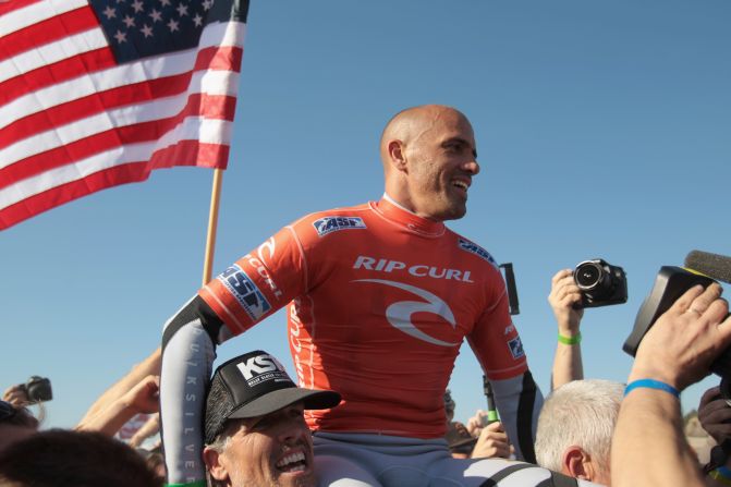 Slater has lost friends to drowning and still faces the dangers of surfing every day. But he is defiant: "It makes you think about what it's worth. But what's life worth? Life's worth experiences and it's worth the people in your life too," he said.