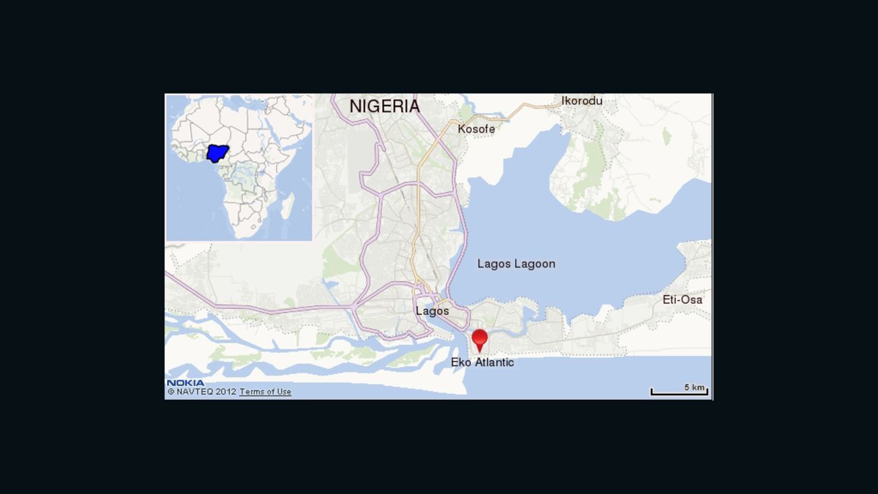 EKO Atlantic map. Click to expand