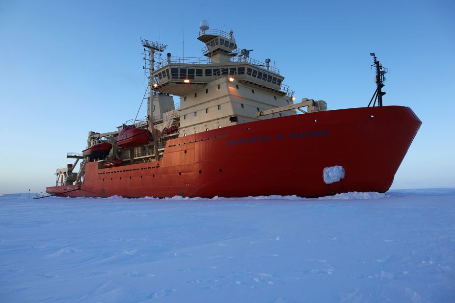 For more than two months, this 94-meter ship was home to a team of scientists researching Antarctica's unique eco-system. 