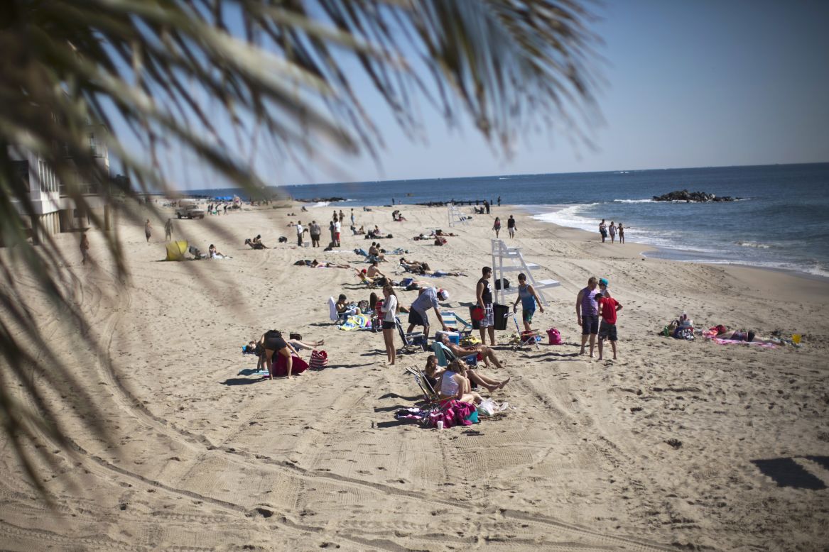 After Sandy, visitors return to Jersey Shore