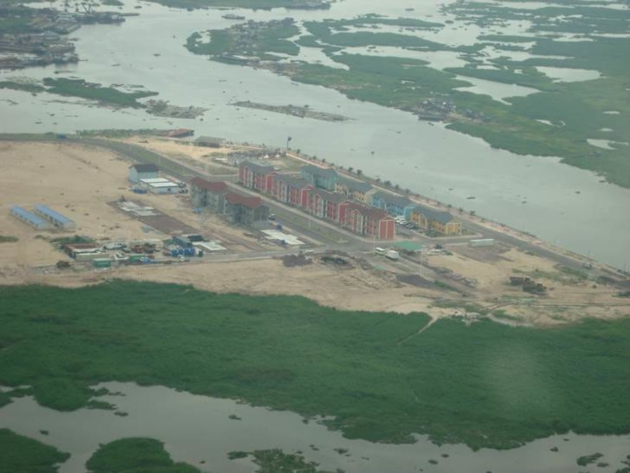 Developer Hawkwood Properties plans to reclaim about 375 hectares of sandbanks and swamps to build houses, offices and shopping centers over the next 10 years