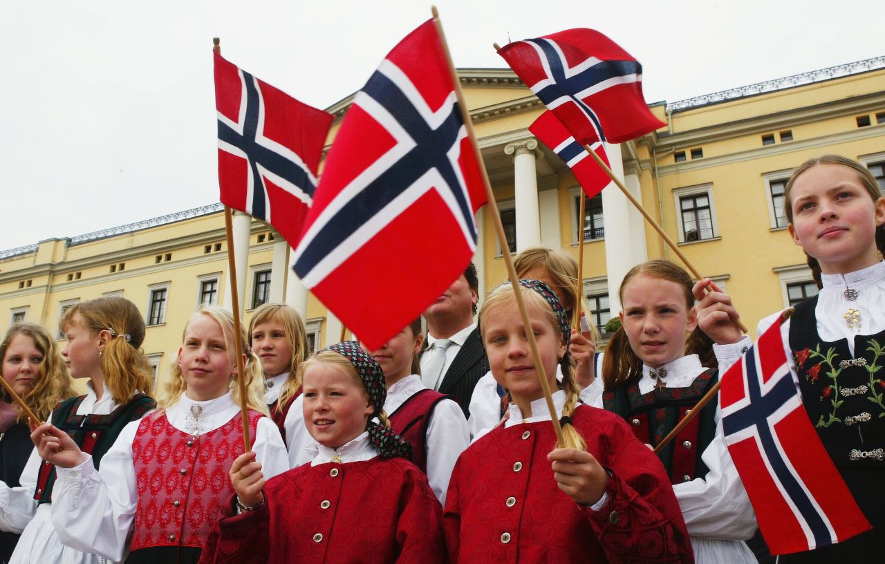 Norway is ranked as the second happiest country in the world, according to the report.