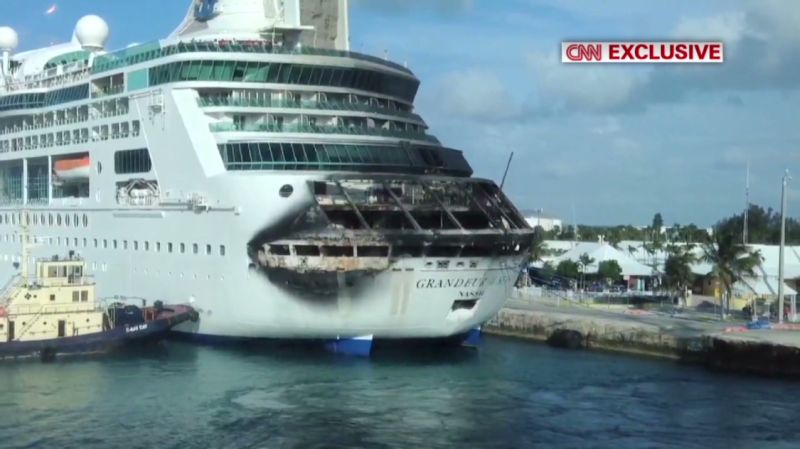 norwegian cruise ship fire