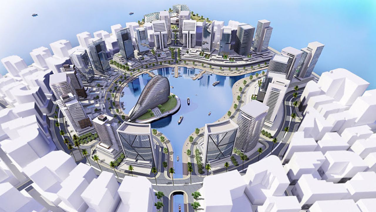 Eko Atlantic city design concept