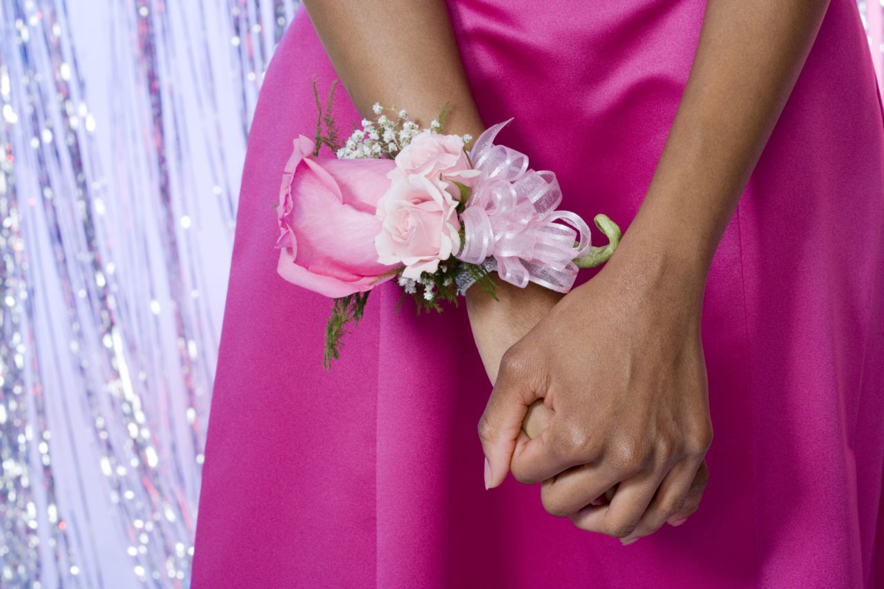 Take a look at the following images from iReporters in prom attire from different eras--some are with friends, some with a date, but they all look like they're having fun!