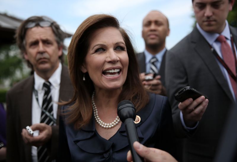 Bachmann exit helps GOP scrub stupid away CNN