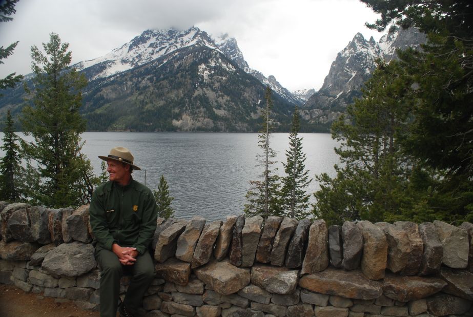 Park ranger Brian Bergsma, shown here at Jenny Lake, shares his favorite spots at Grand Teton National Park.
