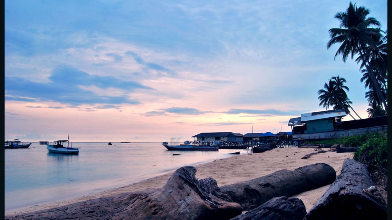 Pulau Derawan, Indonesia is perfect for turtles and tourists alike.