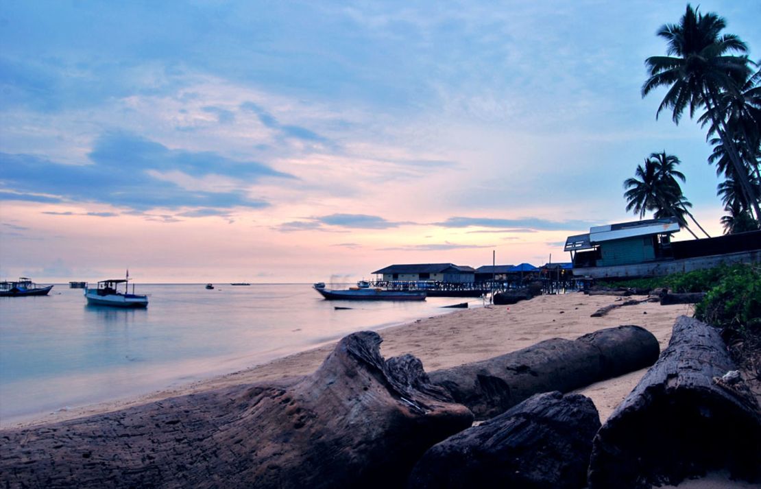 Pulau Derawan, Indonesia is perfect for turtles and tourists alike.