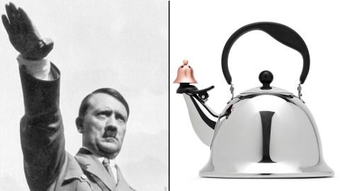 Some people see Hitler when they look at this teapot from JCPenney. The company says that any resemblance was unintentional.  