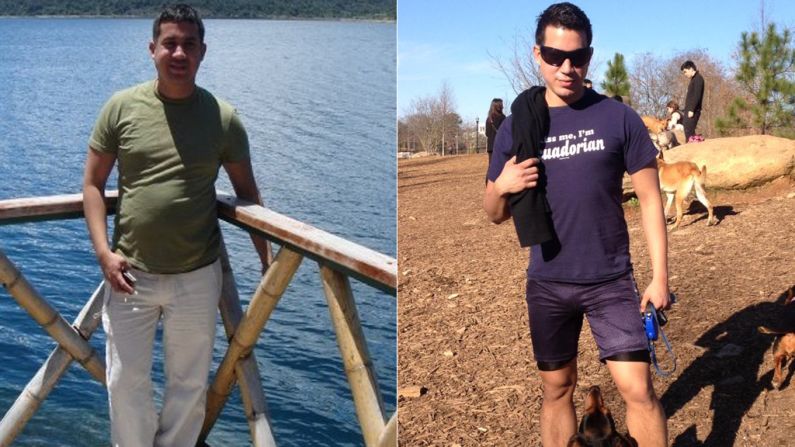 Marcelo Cedeno <a href="index.php?page=&url=http%3A%2F%2Fireport.cnn.com%2Fdocs%2FDOC-967649">lost more than 50 pounds</a> after a friend told him he was "unconciously hurting himself" with his unhealthy eating habits. Cedeno started working out for an hour a day and made smarter food choices to drop the weight. 