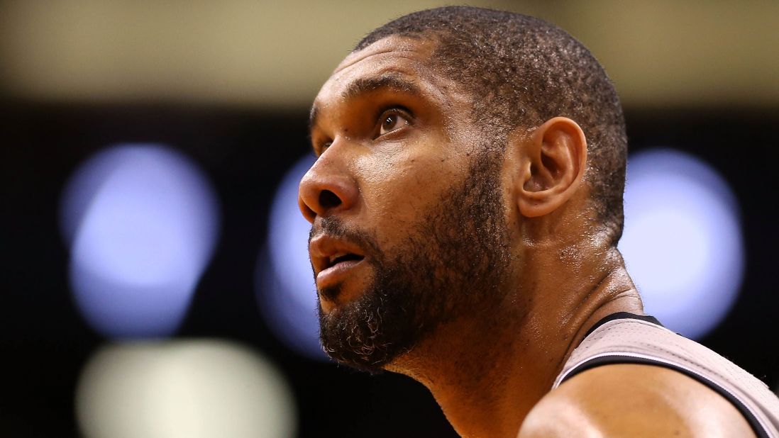 Duncan, pictured in February during a game against the Phoenix Suns, has led his team to the best winning percentage in any pro American sport during his time in the NBA. 