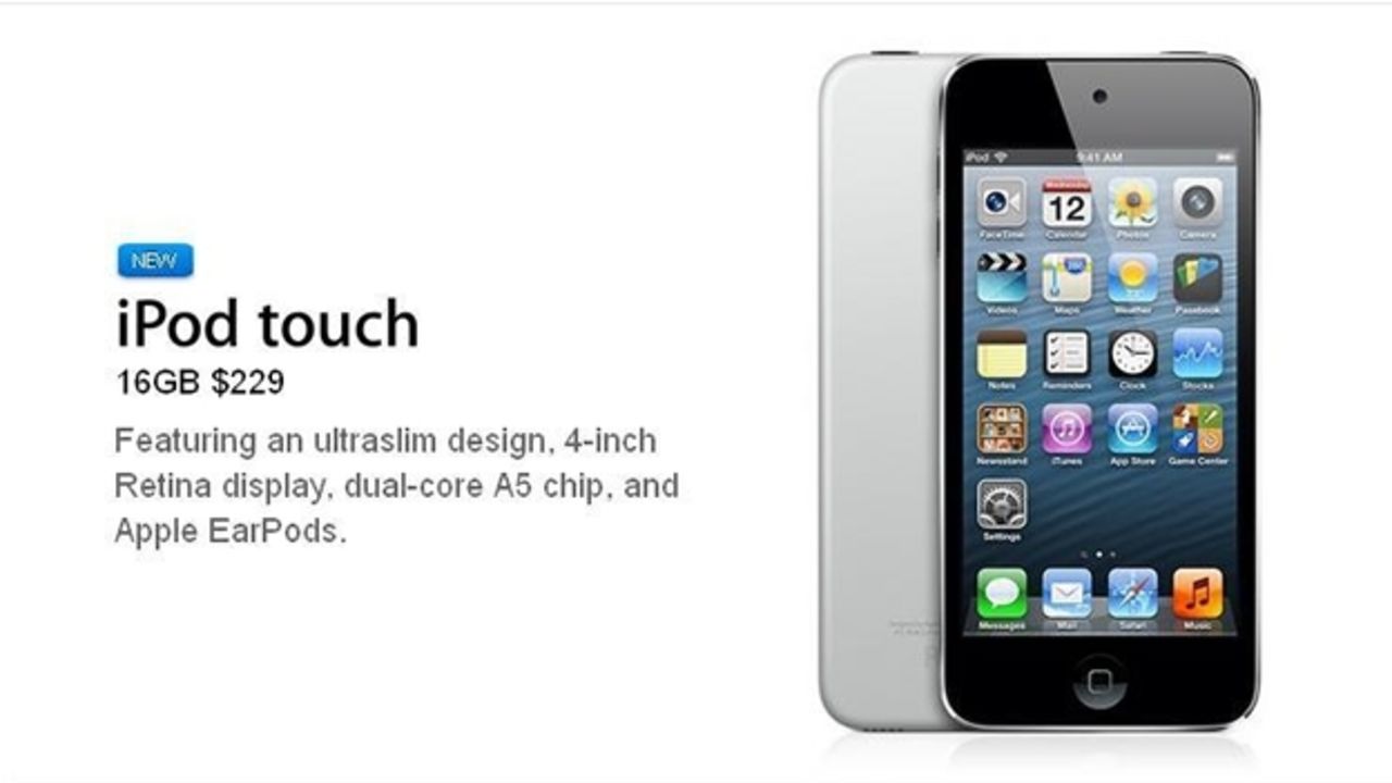 The Touch was released in 2007, just months after the first iPhone, and you could already see Apple's two iconic products coming together. To this day, users jokingly call the Touch an iPhone without the phone.