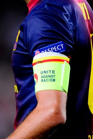 European football's governing body, UEFA also passed new laws on racism. They introduced a minimum 10-match ban for racist abuse by players or officials and escalating measures for clubs including fines and stadium closures for repeat offenders.