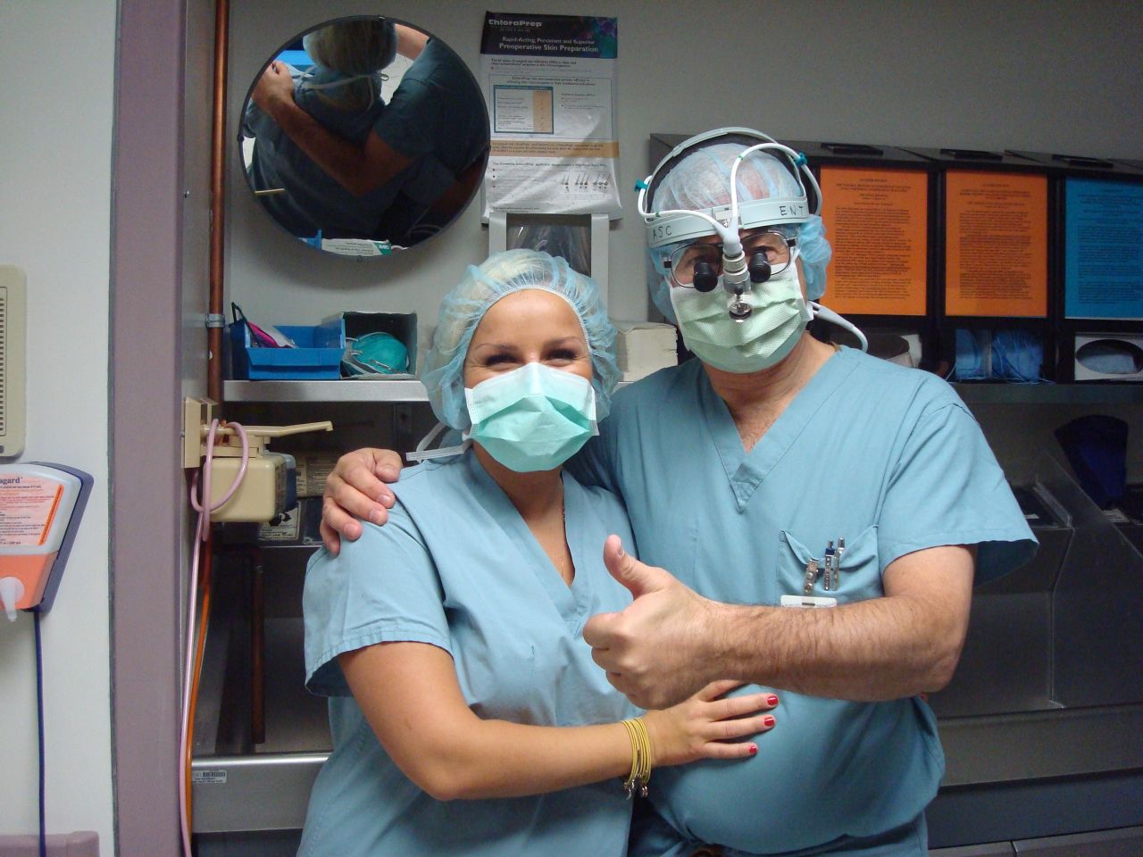 Goldstein in 2008 with Dr. Joanna Korda, a young urologist from Germany who performed a fellowship in sexual medicine with Goldstein in Boston and another in San Diego.