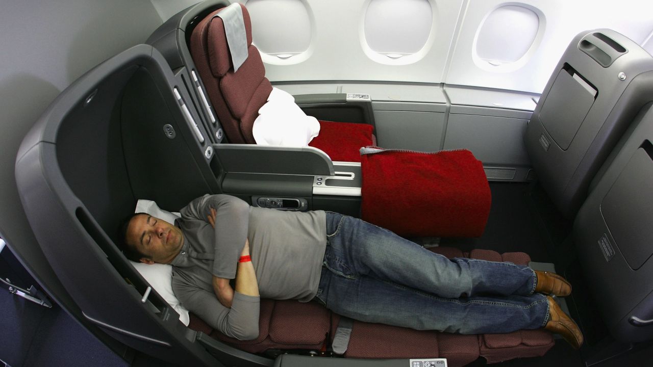 Get some rest: Gaining and using reward points from airlines can be a long and arduous business. 