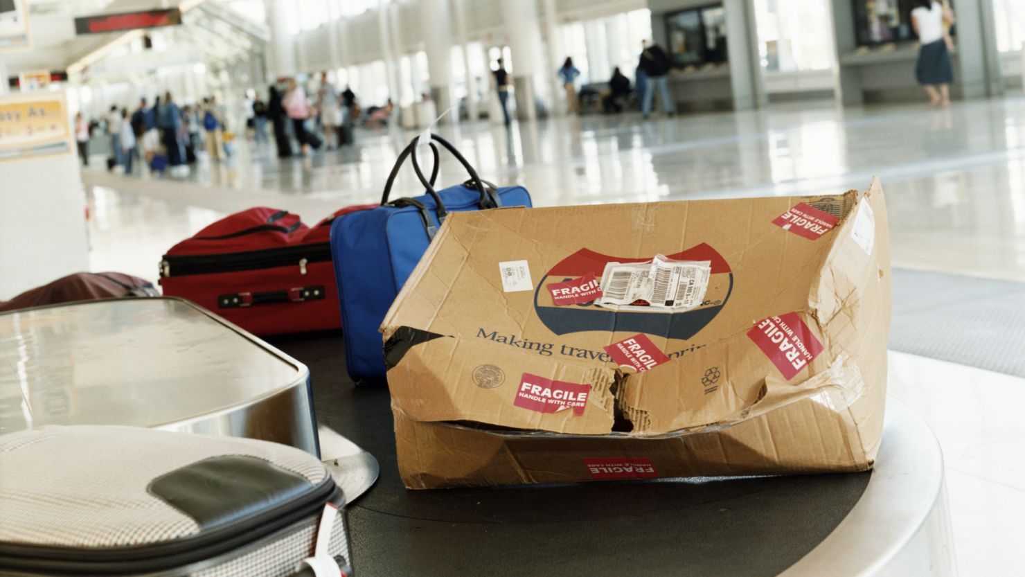 The number of mishandled bags per person in the U.S. increased in 2013, as did fees to check them.