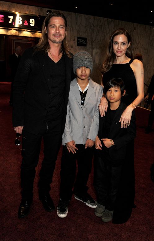 Now 9, Pax was spotted out with his parents and older brother, Maddox, at his dad Pitt's "World War Z" movie premiere in London on June 2, 2013. 