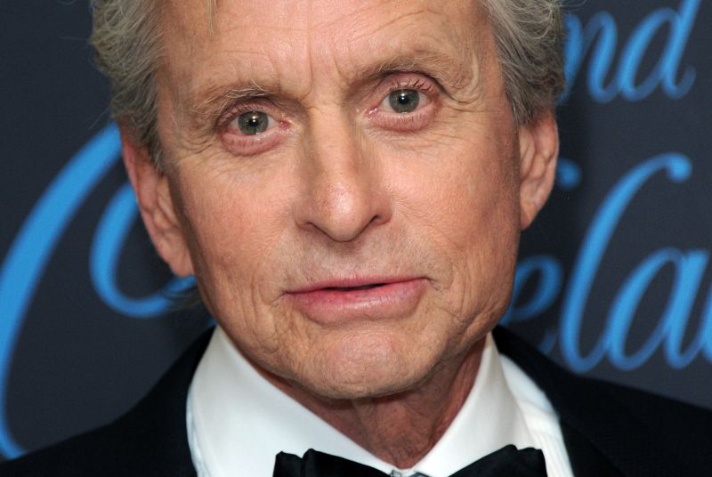 Michael Douglas Throat cancer was really tongue cancer image photo