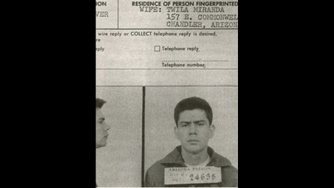 <strong>Miranda v. Arizona (1966):</strong> Ernesto Miranda confessed to a crime without the police informing him of his right to an attorney or right against self-incrimination. His attorney argued in court that the confession should have been inadmissible, and in 1966, the Supreme Court agreed. The term "Miranda rights" has been used since. 