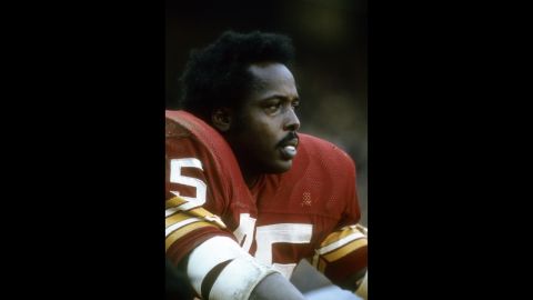 Jones finished his career with the Redskins in 1974 after being traded two years earlier to the Chargers. 