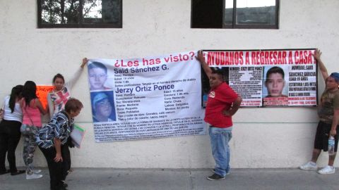 Relatives ask for information about what happened to their loved ones.