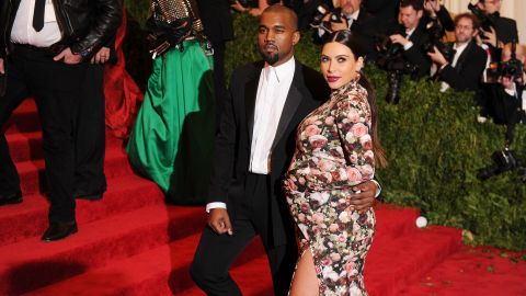 If there were a thought bubble above Kanye's head at the 2013 Met Gala, we'd bet it would say, "say something about my girlfriend's dress. I dare you."