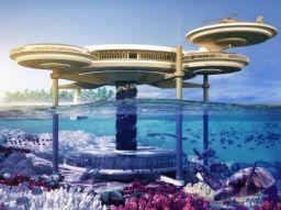 The Water Discus Hotel, to be built in the Maldives. - (Deep Ocean Technology)