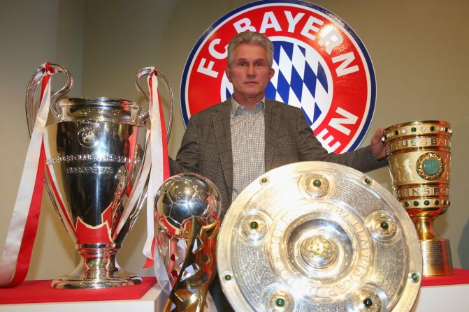 While Ribery shone on the pitch for Bayern, Jupp Heynckes masterminded their success from the dugout. The veteran German was replaced by Josep Guardiola after leaving Bayern in May.