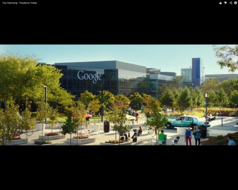 Filmmakers shot some exteriors on Google's Mountain View, California, campus, shown here, but most of the filming took place at Georgia Tech in Atlanta.