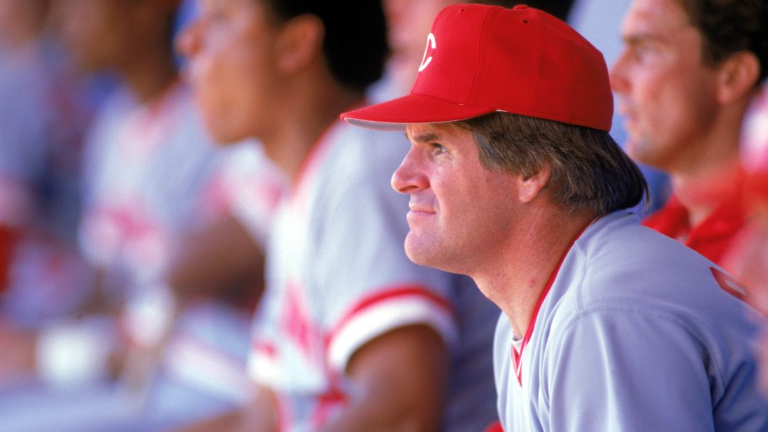 Cincinnati Reds switch-hitter Pete Rose was caught gambling on baseball games during the 1987 season. Fingerprints from betting slips and a handwriting expert's testimony ultimately led to Rose being banned from baseball.