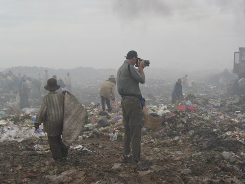 Haunted by what he saw at the dump, Bill Smith started taking photos. "I remember thinking, 'I got to take pictures as fast as I can to show people this,' " the professional photographer recalls.