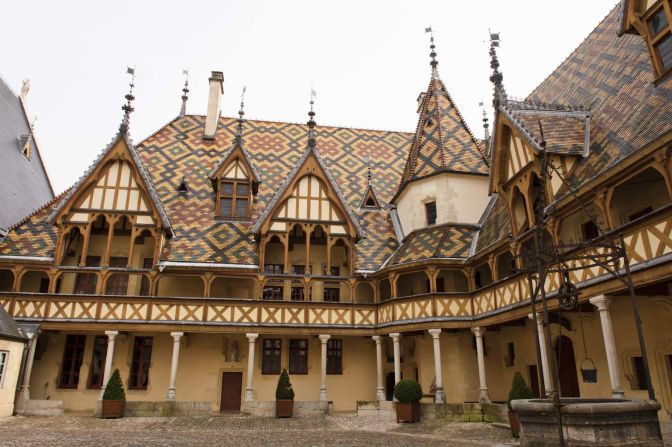 Another great day excursion: a visit to the Hospice de Beaune, which was built in 1443 and is one of the finest examples of French 15th-century architecture. 