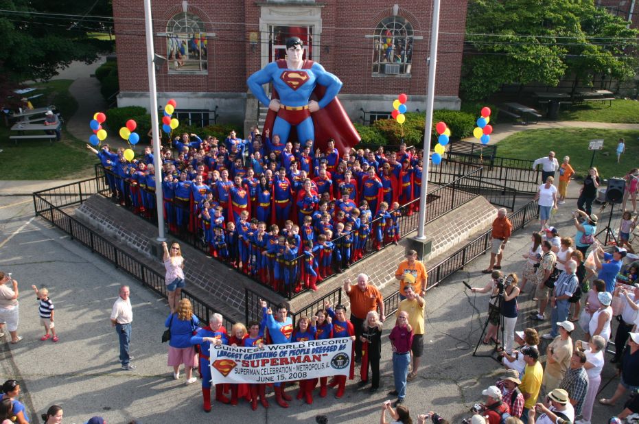 For the 2013 event, organizers plan to host a Guinness World Record for "largest gathering of people dressed as Superman," which it last achieved in 2008 before being beaten by 437 Canadians. 