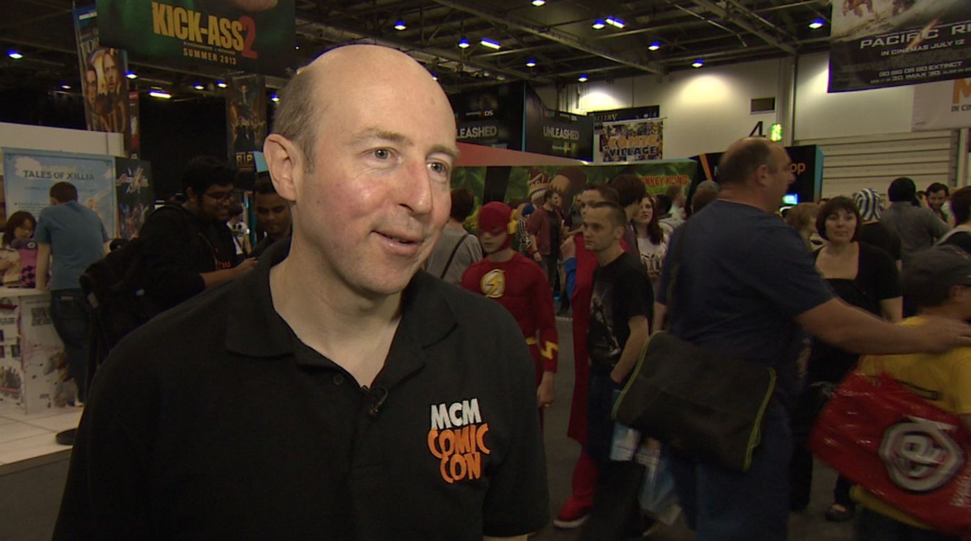 "Because of the resurgence in the movies, the younger adult audiences have discovered comic books and they want to know more," says Bryan Cooney who leads Marketing, Sales and Advertising for MCM Expo - the organizers of UK wide comic conventions, including MCM London Comic Con.