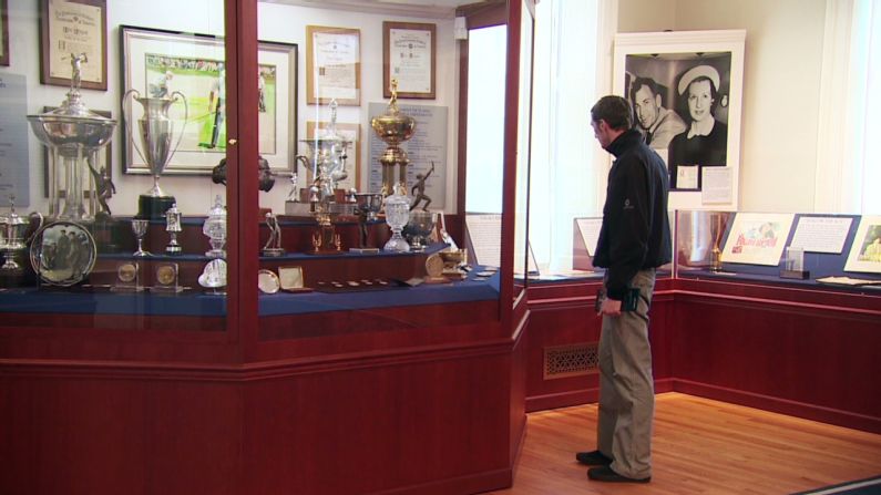 Merion's trophy cabinet reflects its staging of 18 USGA events and a host of important tournaments.