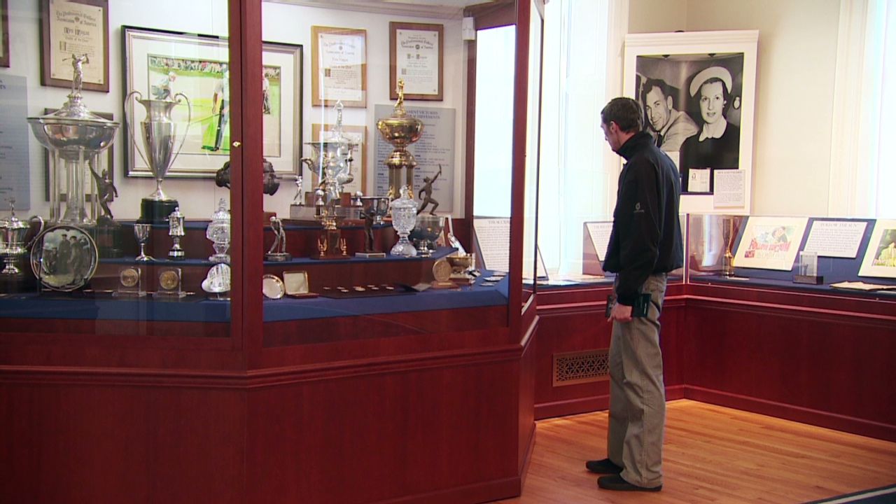 Merion's trophy cabinet reflects its staging of 18 USGA events and a host of important tournaments.