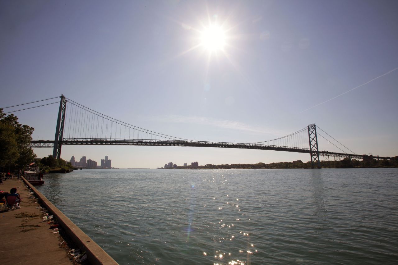The nearby Ambassador Bridge -- whose owners have logged legal challenges to construction of the NITC -- is responsible for 25% of all trade between Canada and the U.S., according to the bridge operator's website. 