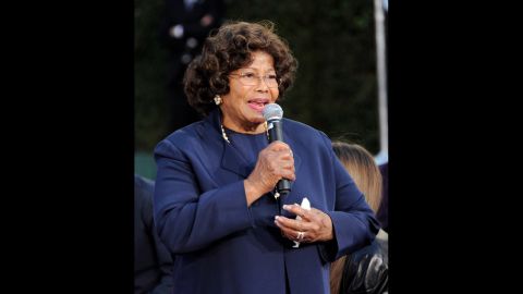 Katherine Jackson is the matriarch of the Jackson family. Here she attends the hand and footprint ceremony for son Michael at Grauman's Chinese Theatre in January 2012 in Los Angeles.