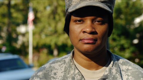 Jaspen Boothe is committed to helping her female comrades, "whether they're in or out of uniform."