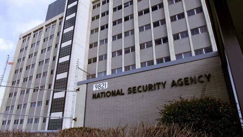 Fort Meade, UNITED STATES: (FILES): This 25 January 2006 file photo shows the National Security Agency (NSA) in the Washington suburb of Fort Meade, Maryland, where US President George W. Bush delivered a speech behind closed doors and met with employees in advance of Senate hearings on the much-criticized domestic surveillance. The US National Security Agency has assembled the world's largest database of telephone records tracking the phone calls of tens of millions of AT and T, Verizon and BellSouth customers, sources familiar with the program told USA Today. In an article published 11 May 2006, the daily said the NSA launched the secret program in 2001, shortly after the 11 September 2001 attacks, to analyze calling patterns in a bid to detect terrorist activity. AFP PHOTO/FILES/Paul J. RICHARDS (Photo credit should read PAUL J. RICHARDS/AFP/Getty Images