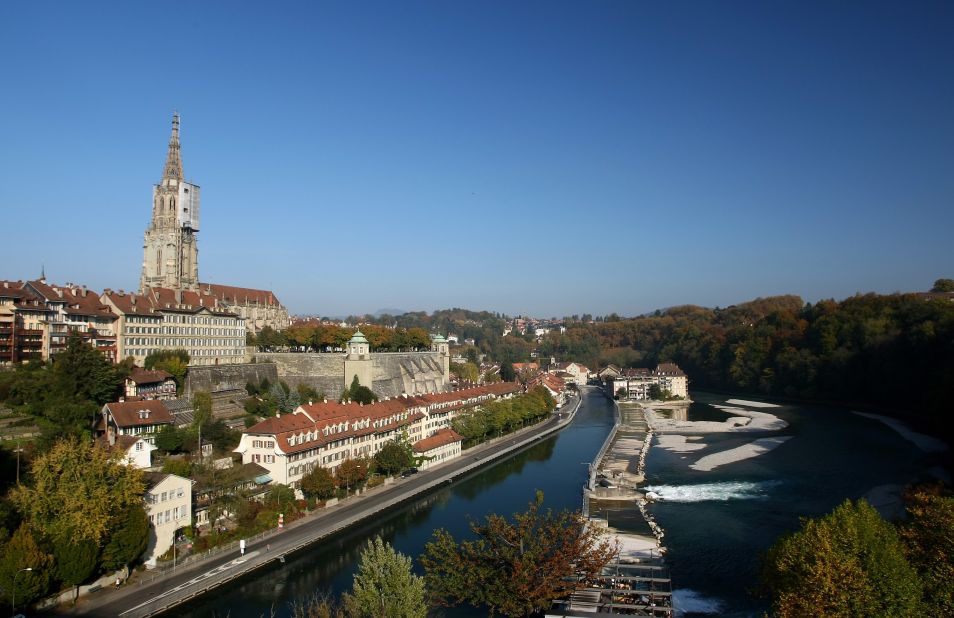 <strong>10: Bern, Switzerland: </strong>Management consultant ECA International has surveyed cities across the globe to work out which are the priciest for business travel. Bern in Switzerland is number 10 on the list.