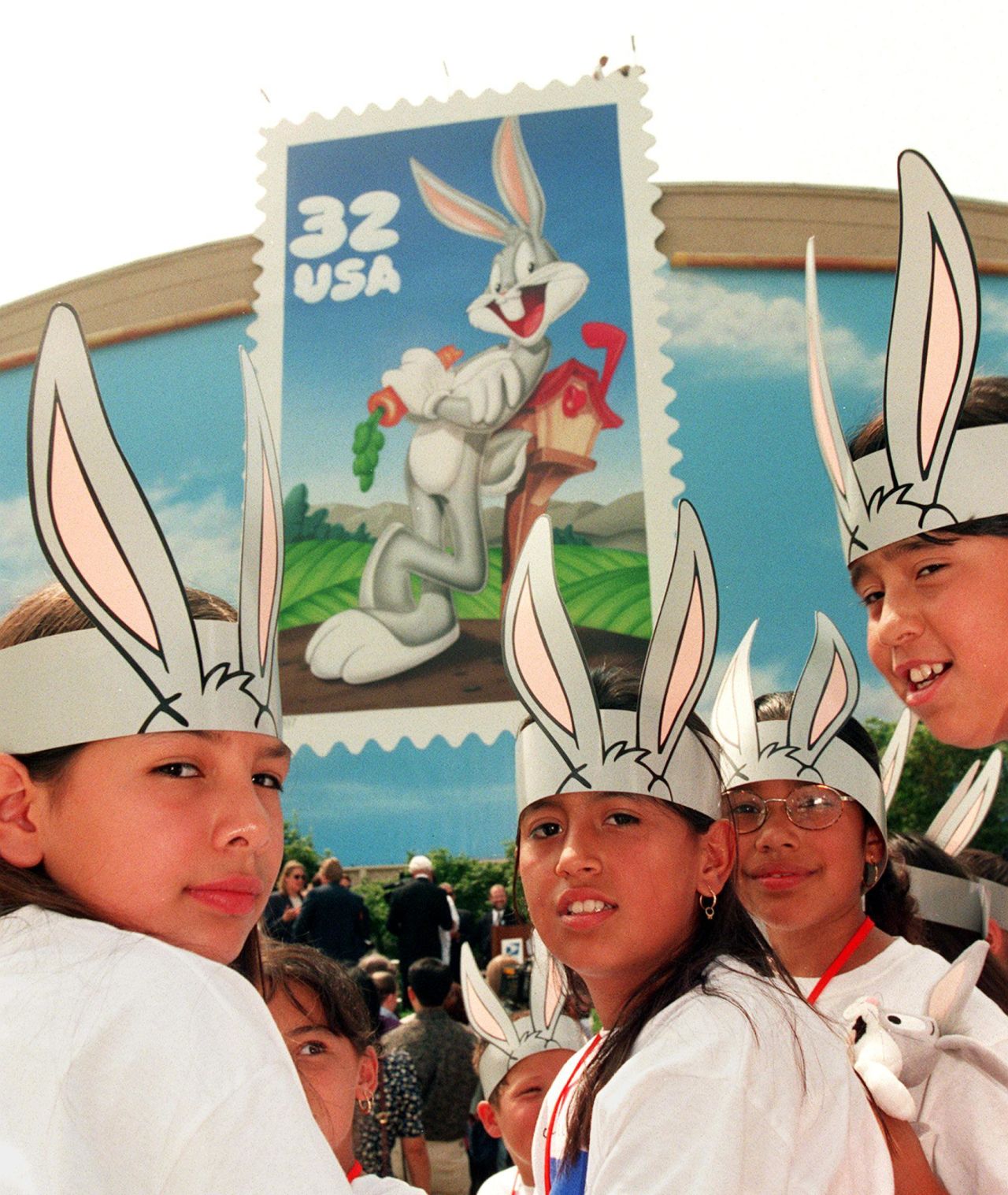 He's not a bug. He's a rabbit. But Bugs Bunny got his own stamp in 1997. Some stamp collectors gave the U.S. Postal Service an earful, saying they thought the famous cartoon character was undeserving of a stamp.