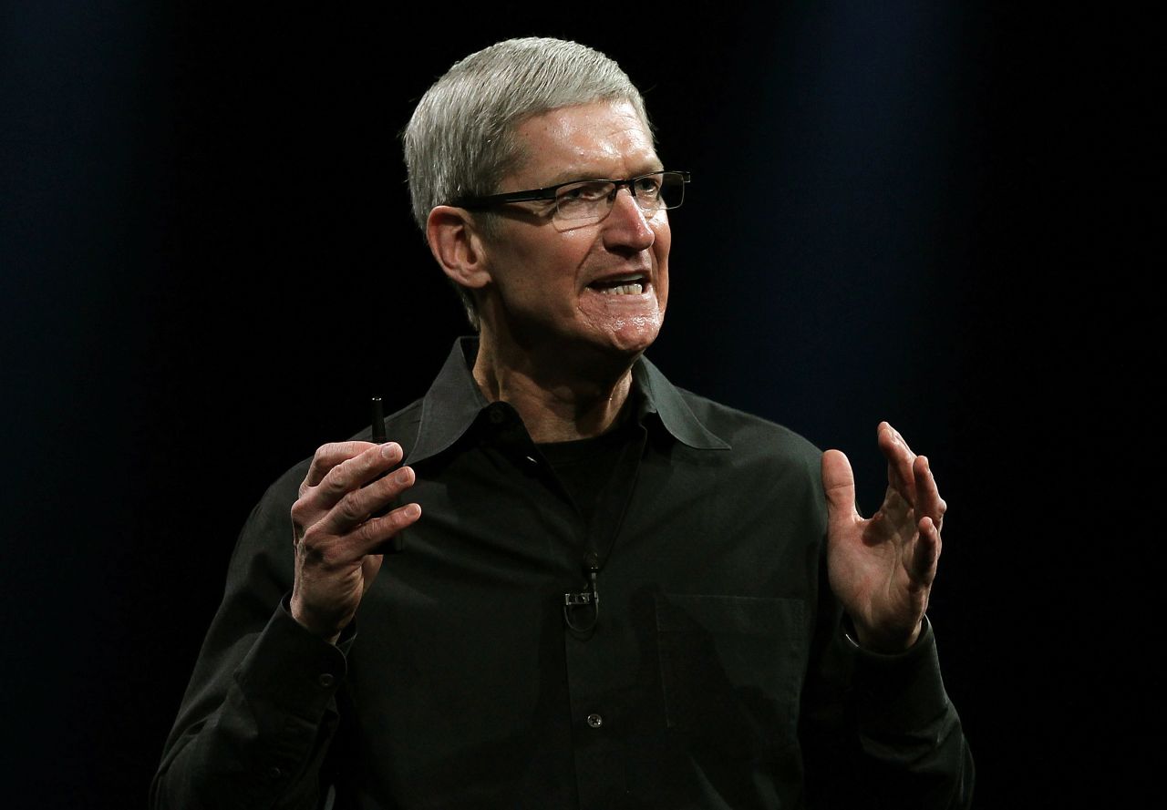 Tim Cook gave his first WWDC keynote at the 2012 conference, where he announced new models of the MacBook Air and MacBook Pro laptops.